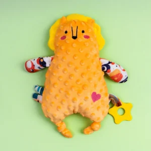 comforter orange lion