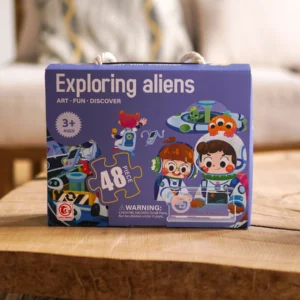 puzzle exploring aliens